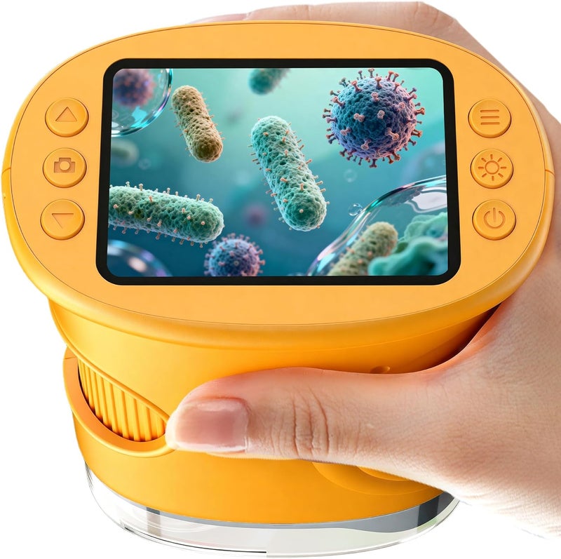 BMDSAE 1000X Handheld Digital Microscope for Kids: Pocket Microscope with 2.0" IPS Screen - STEM Toys Birthday Gifts for Girls Boys Child - Portable Edu Science Kits Toddler Age 3-6 6-12 - Image 1